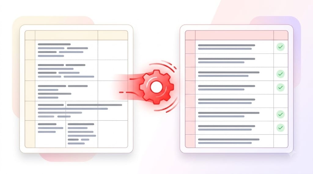 Spreadsheet cleanup removing Alt Enter line breaks in Excel and Google Sheets cells for clean CSV exports